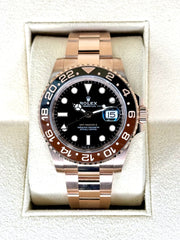 GMT-Master II "Rootbeer" 40mm 126715CHNR Rose Gold