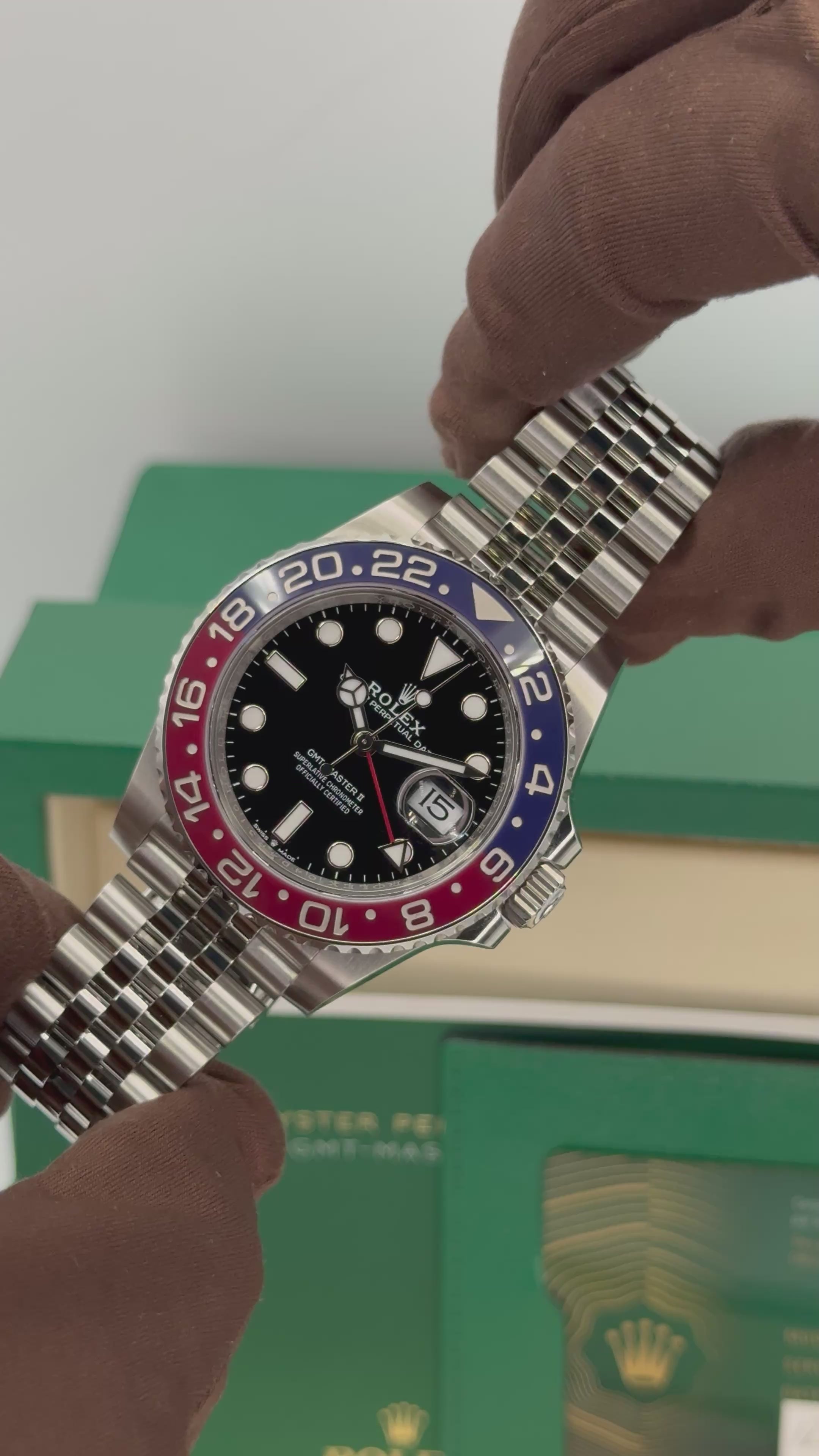 GMT-Master II "Pepsi" 40mm 126710BLRO Jubilee