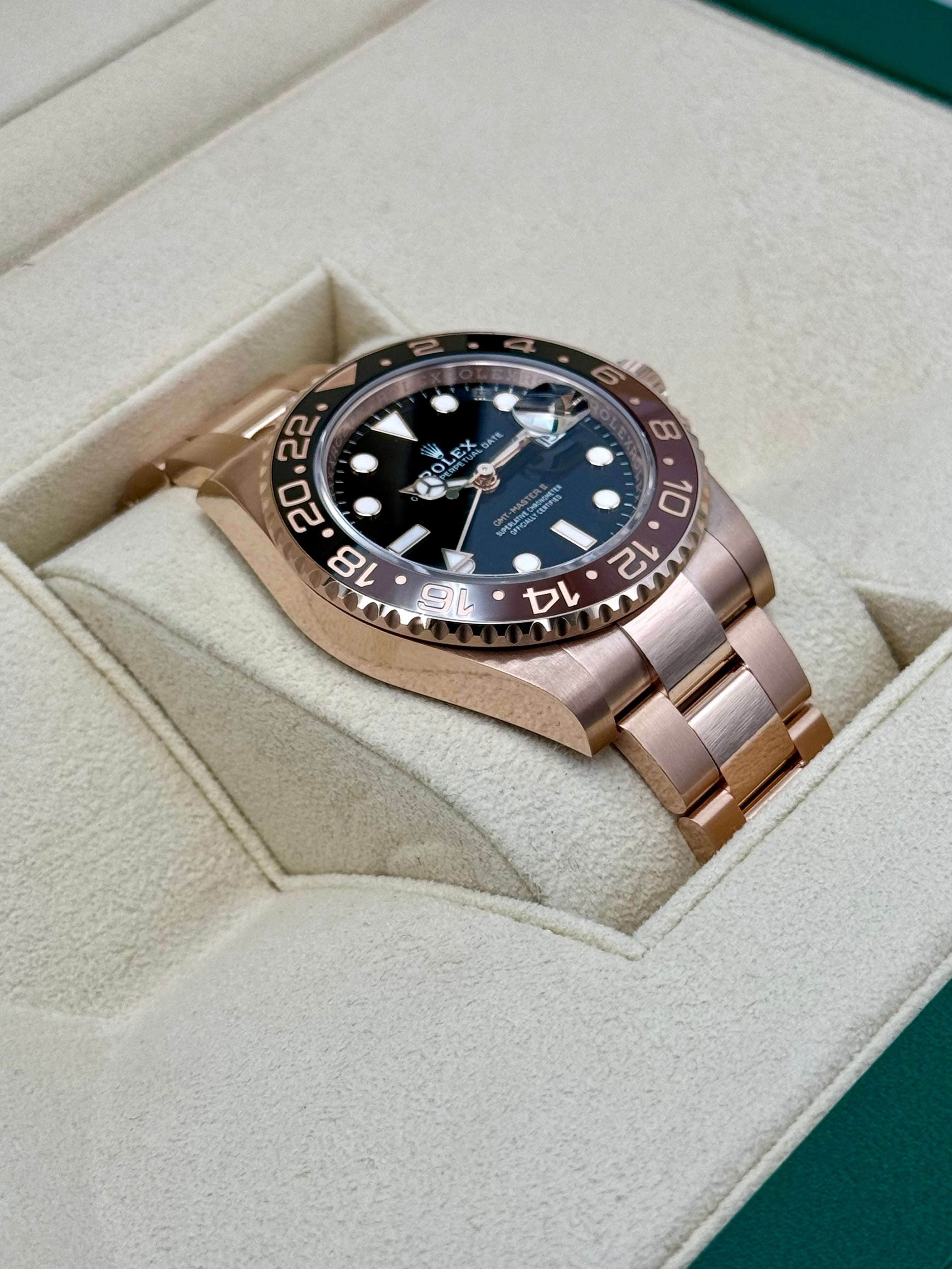 GMT-Master II "Rootbeer" 40mm 126715CHNR Rose Gold