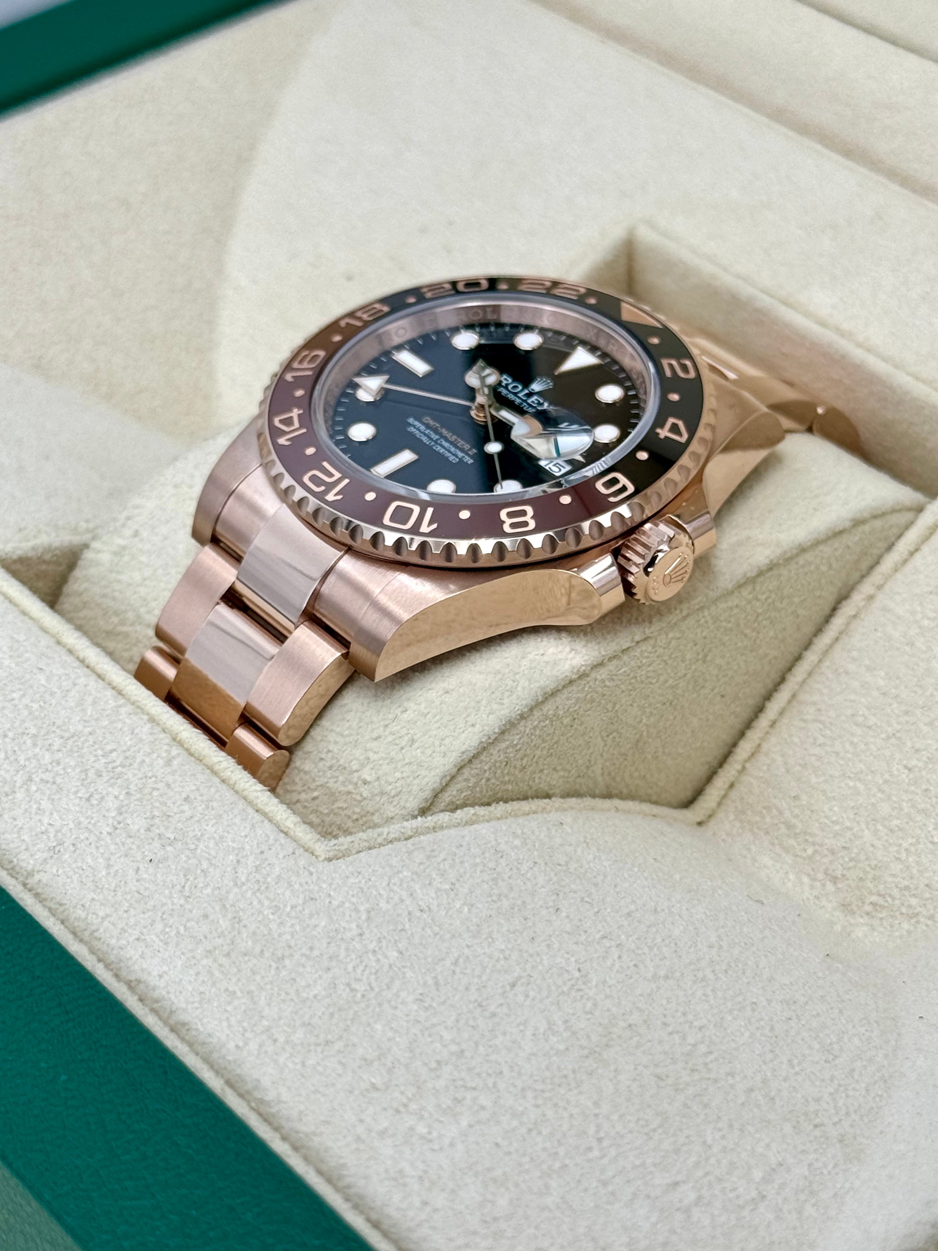 GMT-Master II "Rootbeer" 40mm 126715CHNR Rose Gold