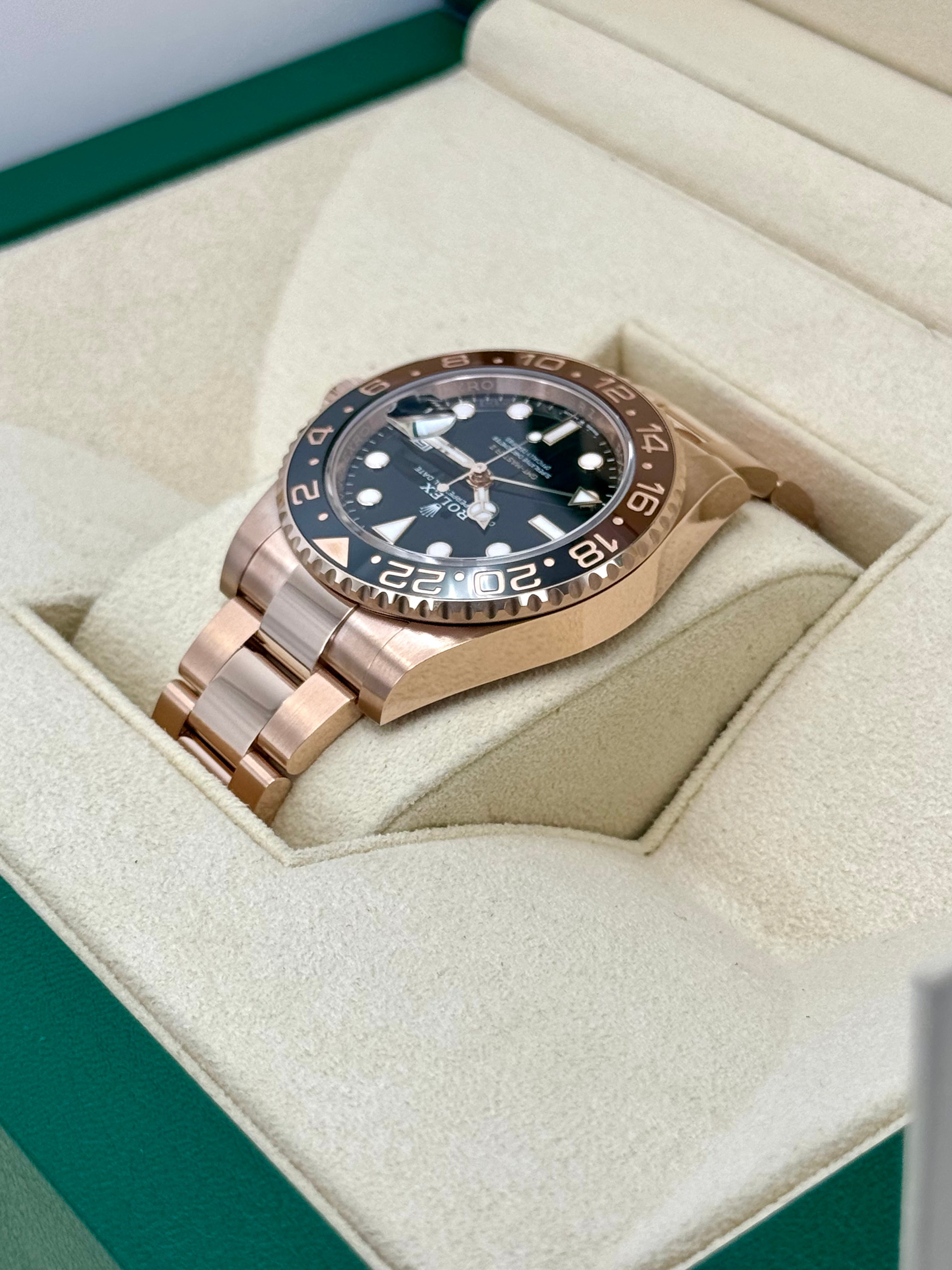 GMT-Master II "Rootbeer" 40mm 126715CHNR Rose Gold