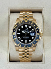 GMT-Master II 40mm 126718GRNR Jubilee Black Dial