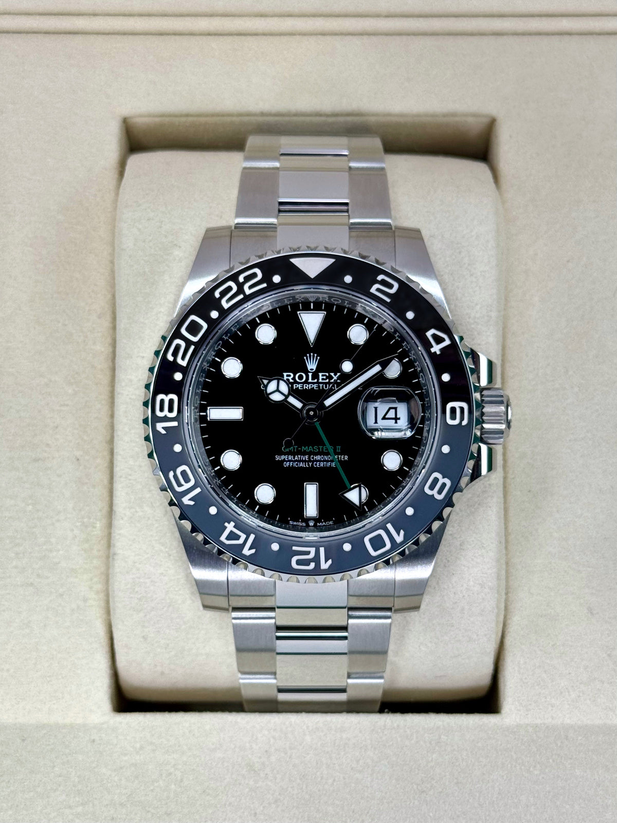 GMT-Master II "Bruce Wayne" 40mm 126710GRNR Oyster