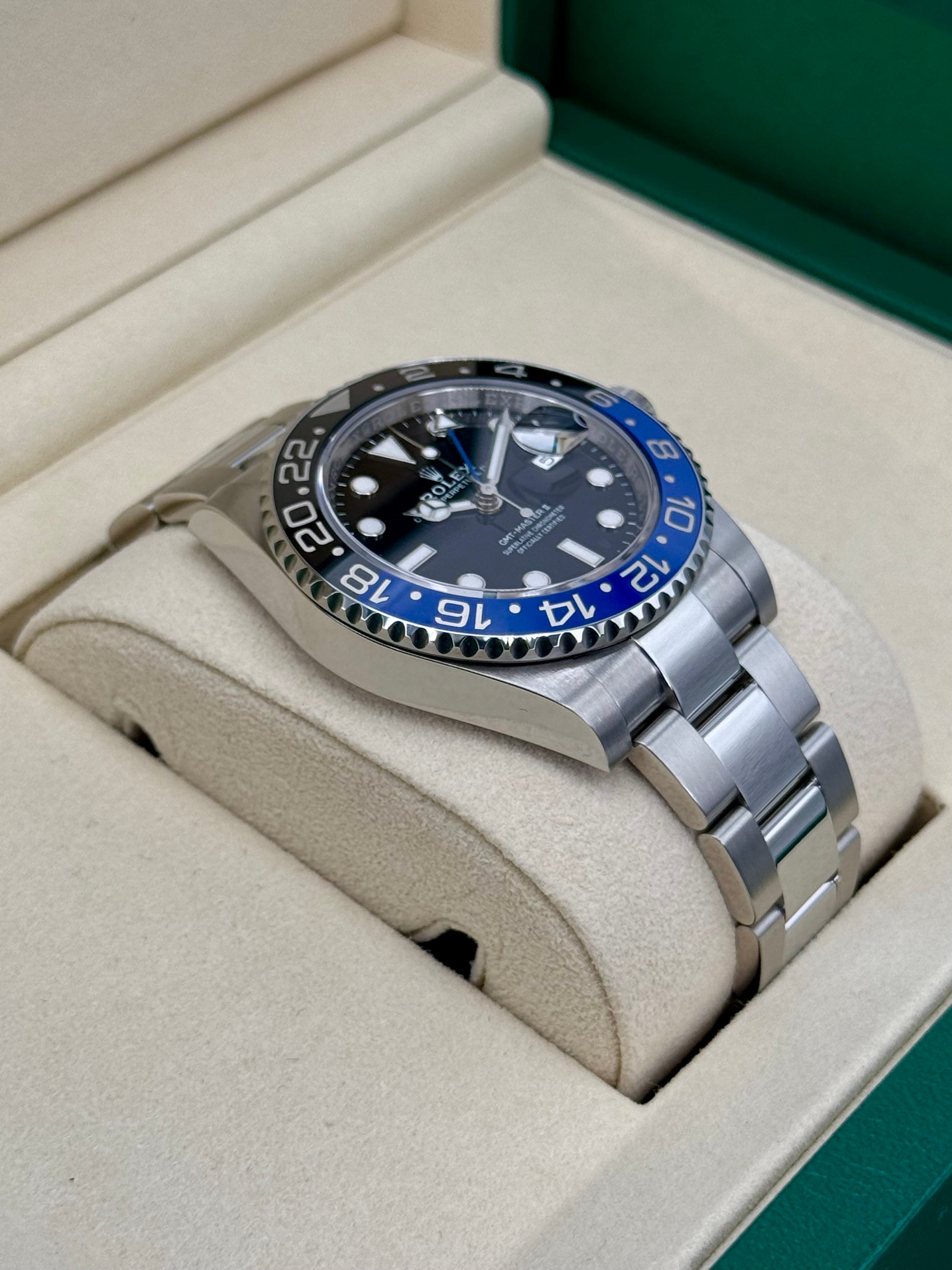 GMT-Master II "Batman" 40mm 126710BLNR Oyster