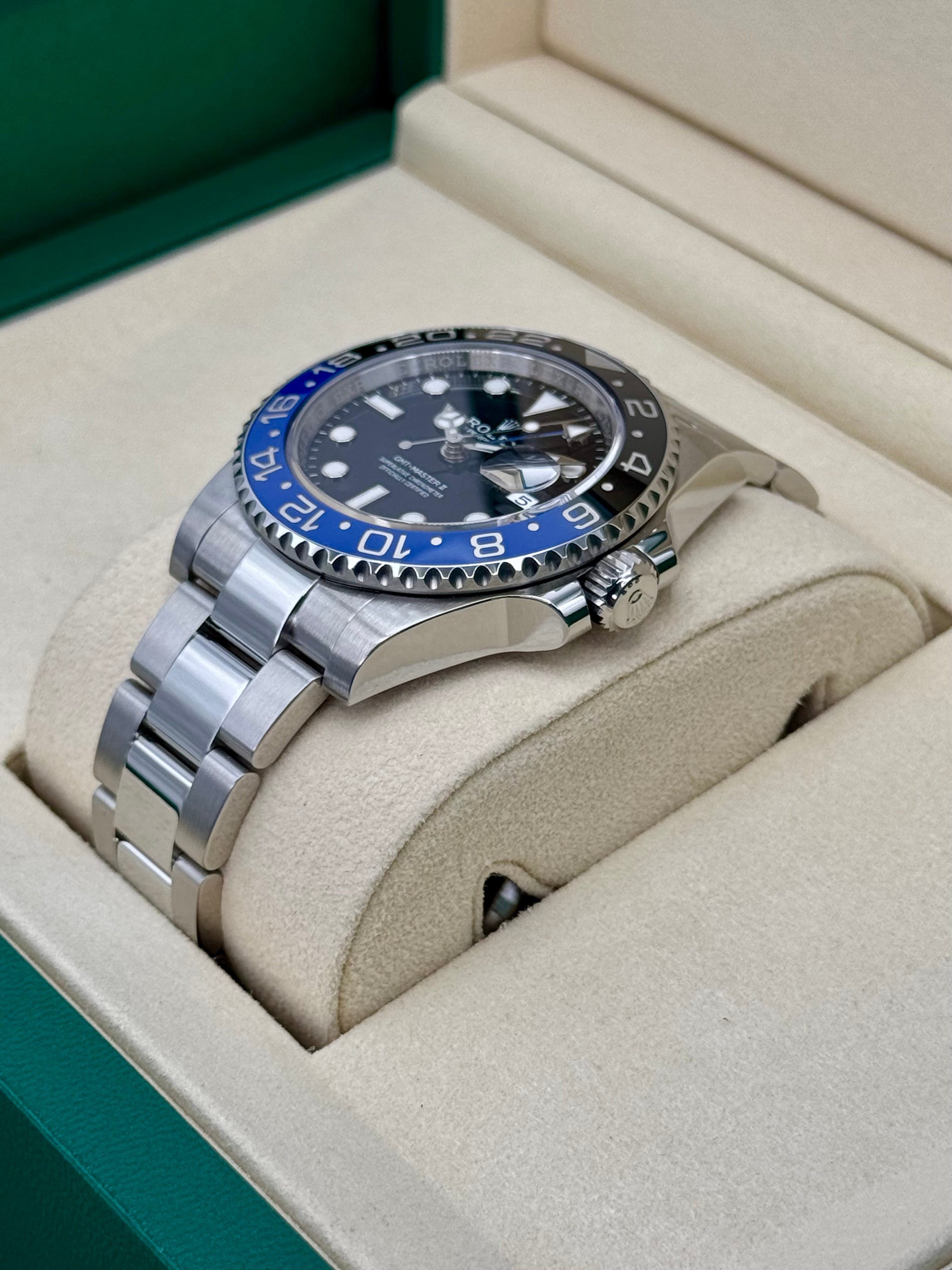 GMT-Master II "Batman" 40mm 126710BLNR Oyster