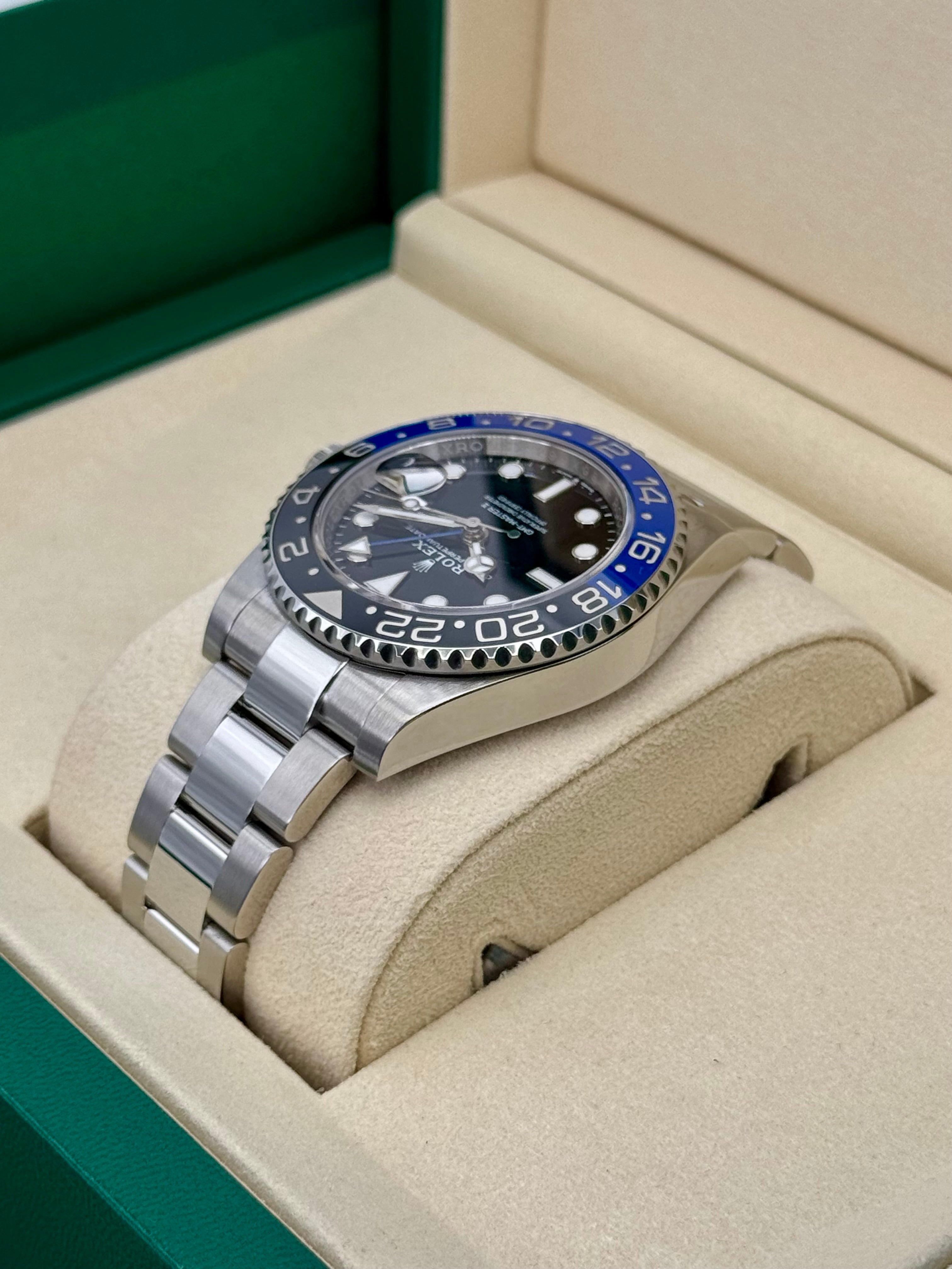 GMT-Master II "Batman" 40mm 126710BLNR Oyster