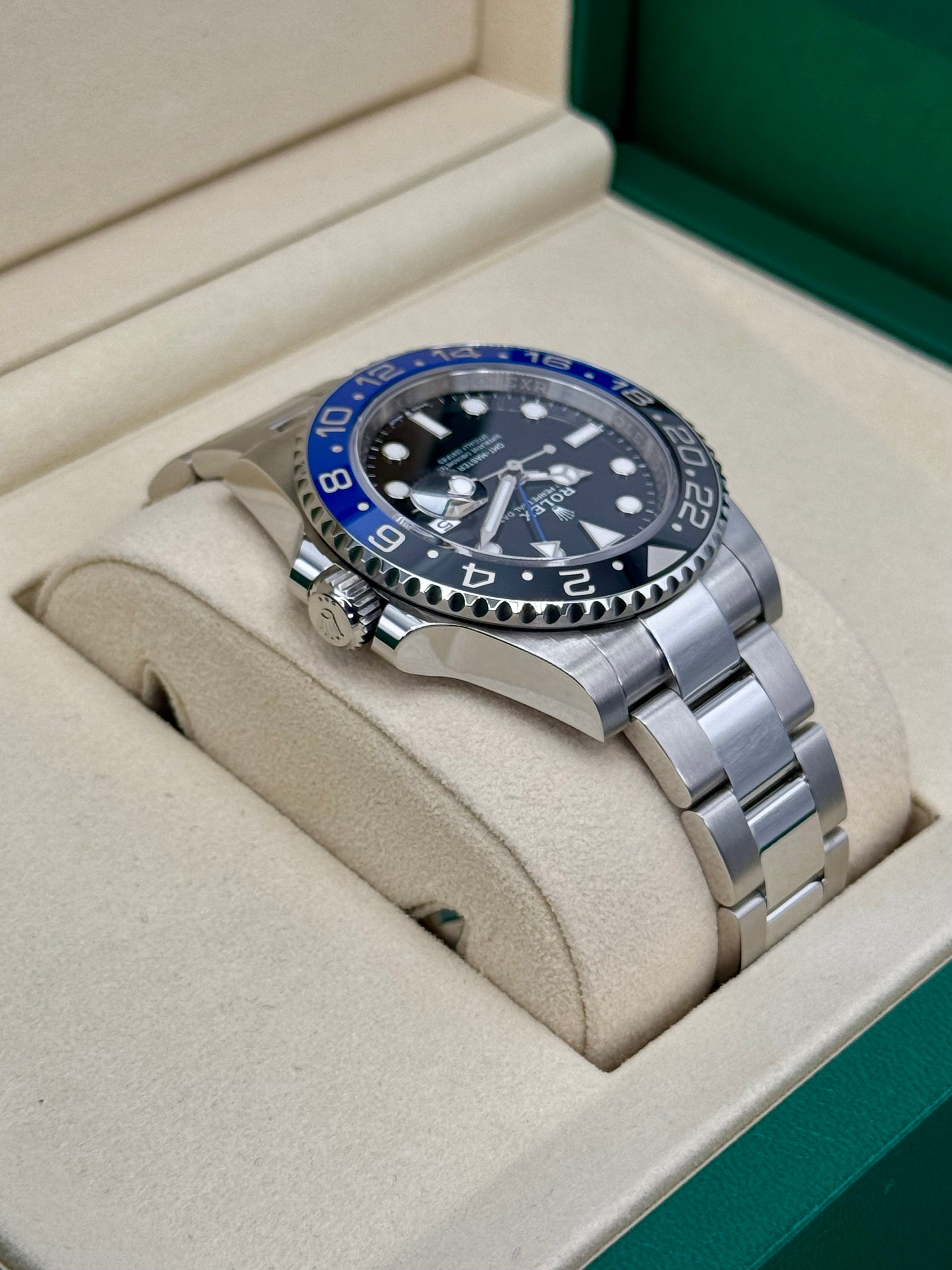 GMT-Master II "Batman" 40mm 126710BLNR Oyster