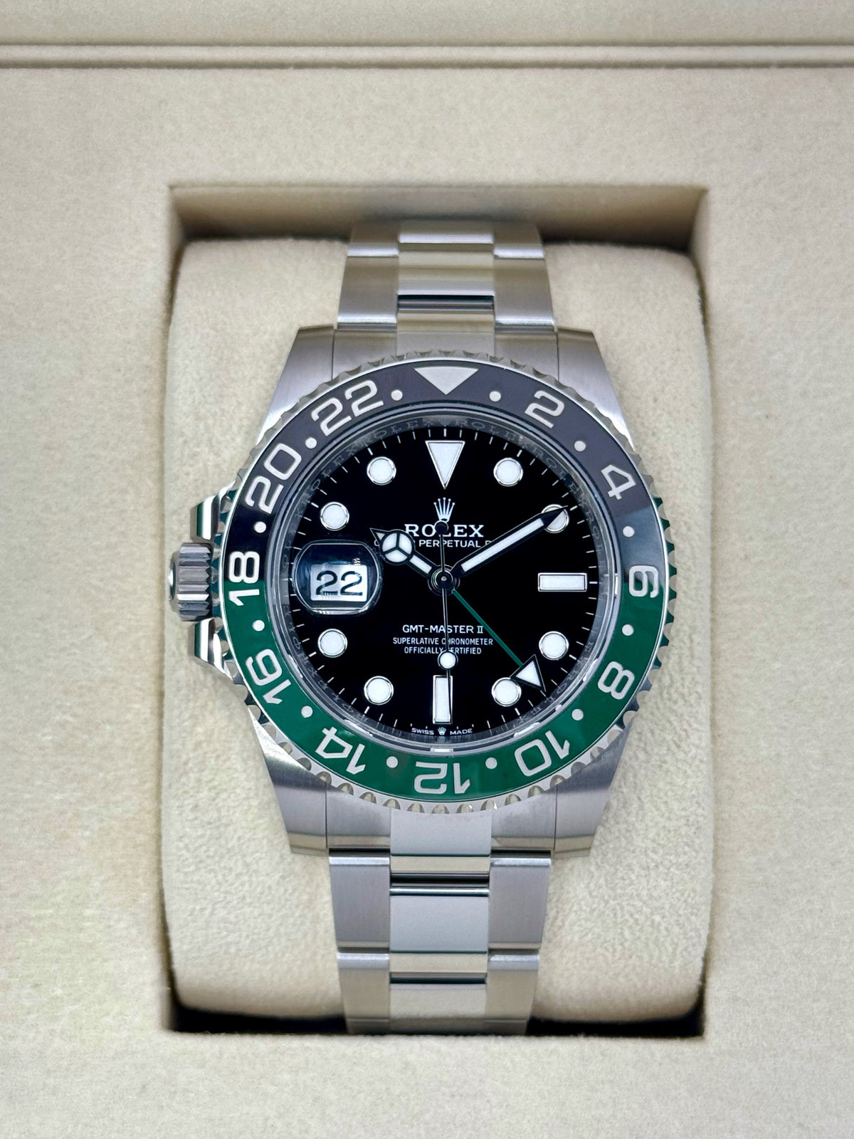 GMT-Master II “Spriteâ€?40mm 126720VTNR Oyster